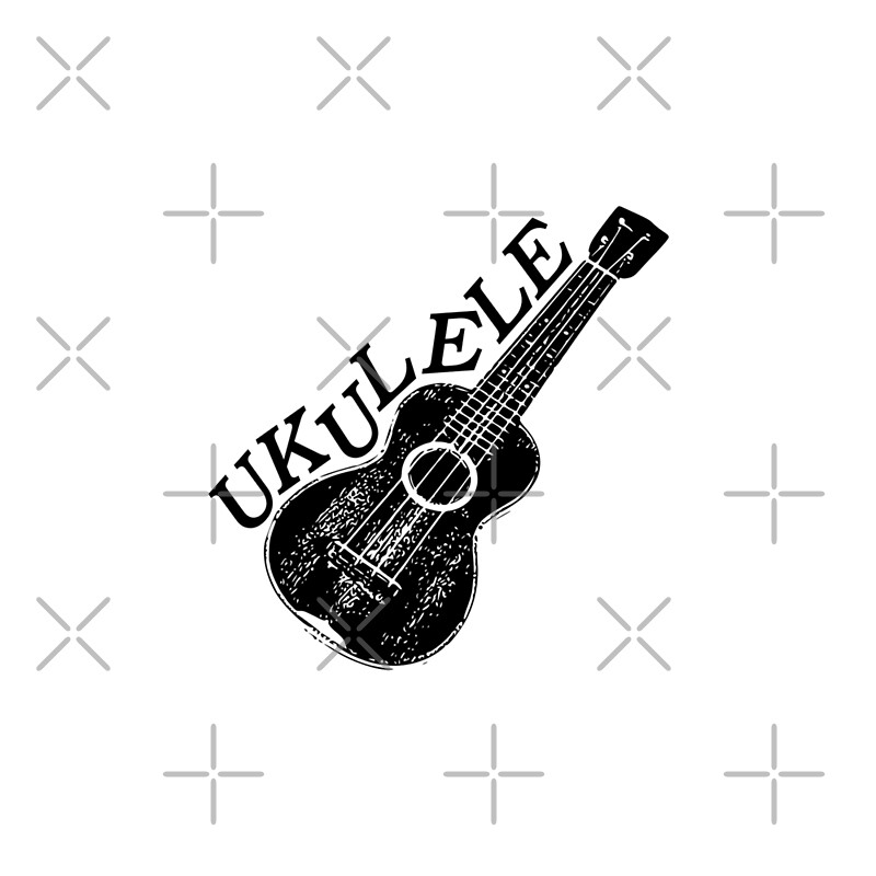 "Ukulele Text And Image" by Almdrs Redbubble