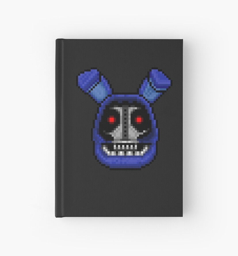 Cuadernos De Tapa Dura Aventura Marchita Bonnie Fnaf World Pixel Art De Geeksomniac 1705