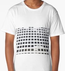 #commercialbuilding #skyscraper #facade #pattern #architecture #modern #steel #design #horizontal #colorimage #builtstructure #officebuildingexterior #financialdistrict #day #city #apartment Long T-Shirt