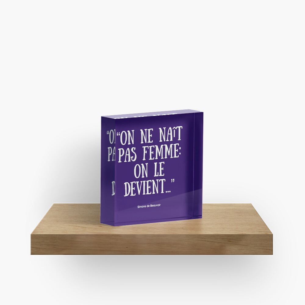 On Ne Naît Pas Femme On Le Devient