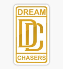 GOLD DC Sticker