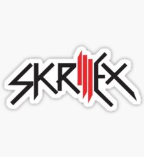 Skrillex Logo Tshirts and Stickers Sticker