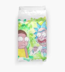 Rick and Mortyâ„¢ - Watercolour Duvet Cover