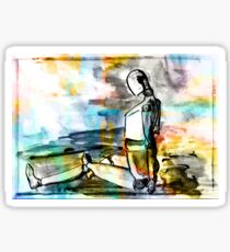 Lost in time Sticker