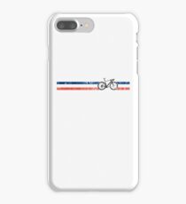 French Cyclist Flag France Bike Racing Bicyclist Black iPhone 7 Plus Case