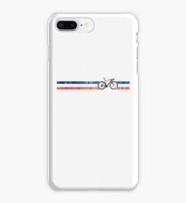 French Cyclist Flag France Bike Racing Bicyclist Black iPhone 8 Plus Case