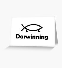 Darwinning Greeting Card