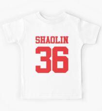 Camiseta para niños 36 cámaras de Shaolin