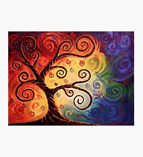 Twisted With Joy Photographic Print