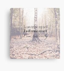 I am trustworthy Metal Print