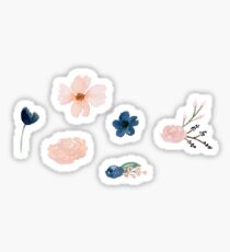 Watercolor Floral Sticker