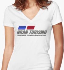 Camiseta entallada de cuello en V gran Turismo