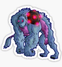 monster class: golma guardian: h'rok Sticker