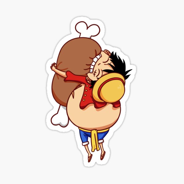 Luffy Chibi Stickers | Redbubble