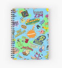 Cuaderno de espiral ¡Nicktoons hawaiano Print-a-Palooza!