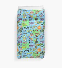 Nicktoons Hawaiian Print-a-Palooza! Duvet Cover