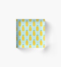 Ananas-Muster Acrylblock