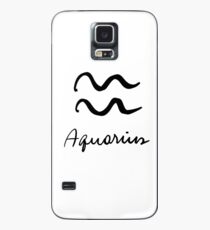 Aquarius birth sign zodiac horoscope aquário Case/Skin for Samsung Galaxy
