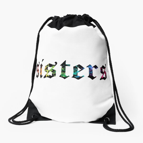 James Charles - Sisters Paint Splatter (Weiß) Turnbeutel