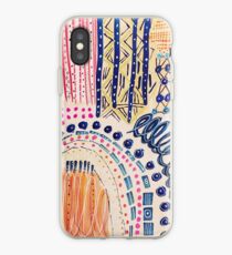 Shakti abstraktes handgemaltes Design iPhone-Hülle & Cover