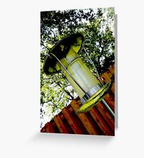 Birdfeeder in the Backyard Greeting Card