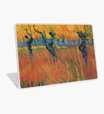 Vintage Vincent Van Gogh Willows at Sunset 1888 Laptop Skin