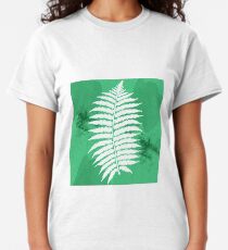 Fern plant vascular spore plant Classic T-Shirt