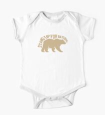 conservation bear grizzly nature lover One Piece - Short Sleeve