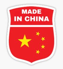 Fun Made In China Shirt - Fun Made In China t-shirt - Fun Made In China t-shirt - Fun Made In China vest - Fun Made In China mug- Sticker