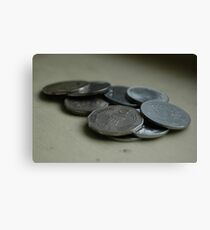 coins Canvas Print