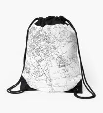 Marrakech map poster print wall art, Morocco gift printable, Home and Nursery, Modern map decor for office, Map Art, Map Gifts Drawstring Bag