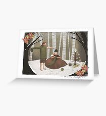 christmas on the ridge 2017 Greeting Card