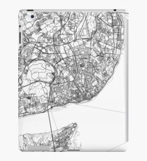 Lisbon map poster print wall art, Portugal gift printable, Home and Nursery, Modern map decor for office, Map Art, Map Gifts iPad Case/Skin