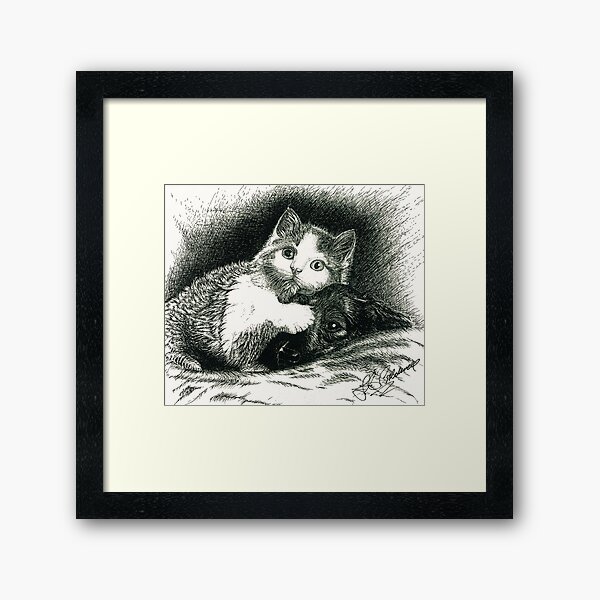 Who's There ? Framed Art Print