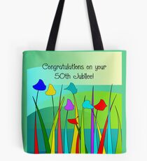Catholic Nun Golden 50th Jubilee Tote Bag