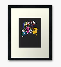 NINJIA CREW Framed Print
