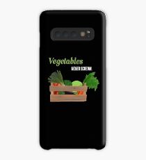 Funda/vinilo para Samsung Galaxy Vegetarier Vegan Vegetables never scream