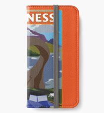 Visit Loch Ness - Orange iPhone Wallet/Case/Skin