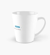 Elon Musk - "Am considering taking Tesla private at $420. Funding secured." Tall Mug