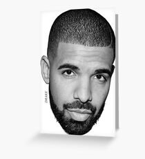 Drake - HEAD Greeting Card