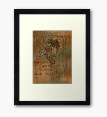 Molly Grue of The Last Unicorn Framed Print