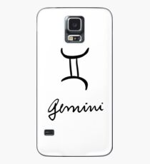 Gemini birth sign zodiac horoscope twins Case/Skin for Samsung Galaxy