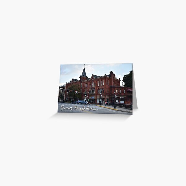 Veterans Bridge & Water Street - Card Greeting Card