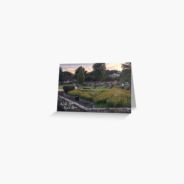 Summer Sounds in the Park - Card Greeting Card