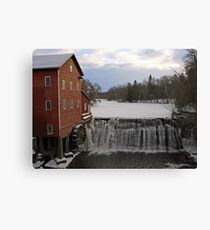 Dells Mill - Augusta, Wisconsin Canvas Print