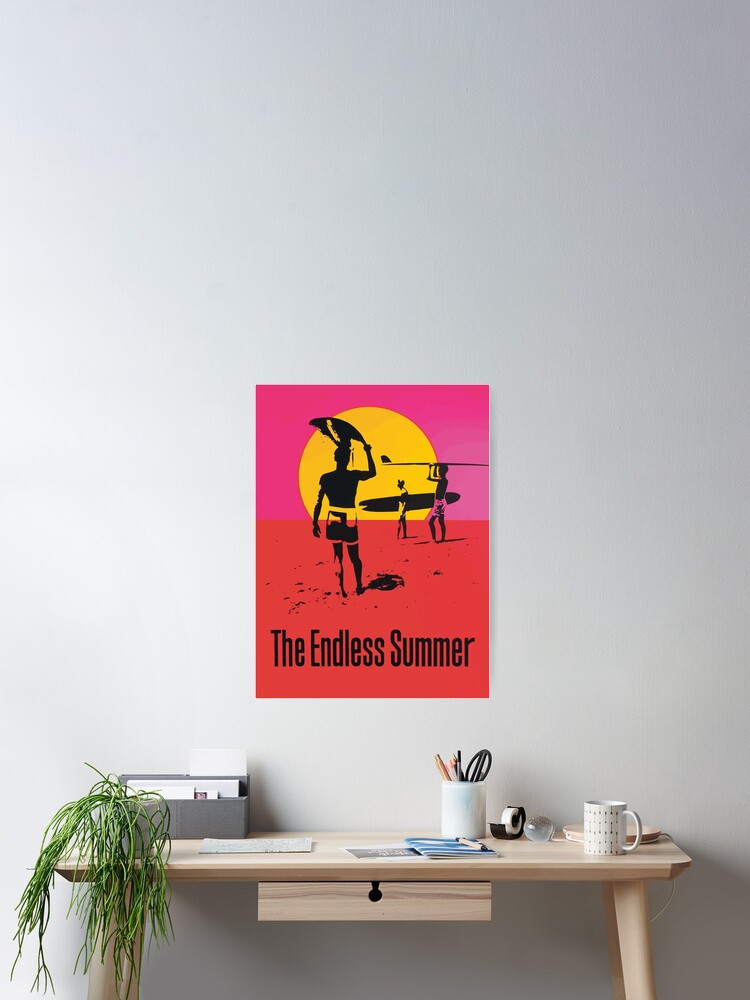 Alternate view of Endless Summer, 1966 Surf Sport Documentary Poster, Artwork, Prints, Posters, Tshirts, Men, Women, Kids Poster