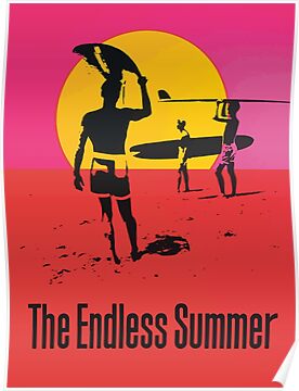 Endless Summer, 1966 Surf Sport Documentary Poster, Artwork, Prints, Posters, Tshirts, Men, W Poster