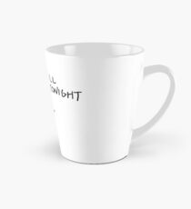 Buffy Will Patrol Tonight Tall Mug