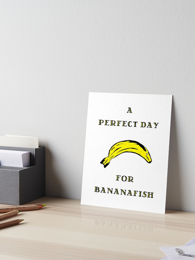 a perfect day for bananafish analysis