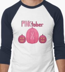 PINKtober Men's Baseball ¾ T-Shirt